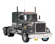 more-results: The Tamiya 1/14 King Hauler Black Edition Semi Tractor Kit features a precision-molded