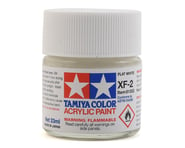 more-results: This Tamiya 23ml XF-2 Flat White Acrylic Paint is made from water-soluble acrylic resi