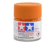more-results: This Tamiya 10ml X-6 Orange Acrylic Paint is made from water-soluble acrylic resins an