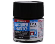 Tamiya LP-1 Black Lacquer Paint (10ml) | product-related