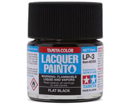 Tamiya LP-3 Flat Black Lacquer Paint (10ml) | product-related