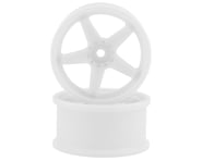 more-results: Topline N Model V3 High Traction Drift Wheels (White) (2) (5mm Offset)