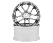 more-results: Topline SSR Agle Minerva 5-Split Spoke Drift Wheels (Matte Chrome) (2) (6mm Offset)