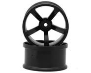 more-results: Topline DRS-5 Super High Traction Drift Wheels (Black) (2) (8mm Offset)