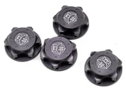 Tekno RC Aluminum 17mm Serrated Fine Thread Wheel Nut (Gun Metal) (4) | product-related