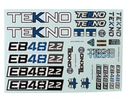 more-results: Decal Sheet Overview: Tekno RC EB48 2.2 Decal Sheet. This is a replacement decal sheet