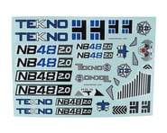 Tekno RC NB48 2.0 Decal Sheet | product-related