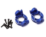 more-results: Treal Hobby Losi LMT Aluminum Front C-Hub Spindle Carrier Set (5 Degree) (Blue)