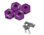 more-results: Treal Hobby Losi Mini LMT Aluminum 12mm Wheel Hex Adaptors (Purple) (4)