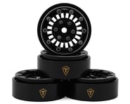 more-results: Treal Hobby Type C 1.0" Brass Beadlock Crawler Wheels (Black) (4) (27.3g)