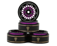 more-results: Treal Hobby Type C 1.0" Brass Beadlock Crawler Wheels (Purple) (4) (27.3g)