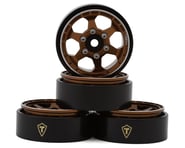 more-results: Treal Hobby Type D 1.0" Concave 6-Spok Beadlock Wheels (Bronze) (4) (21.2g)