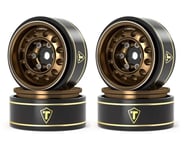 more-results: Treal Hobby Type K 1.0" 12-Hole Beadlock Classic Vintage Wagon Wheels (Bronze)