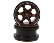 more-results: Treal Hobby Type A 2.9" 6-Spoke Slotted Beadlock Aluminum Wheels (Bronze) (2)