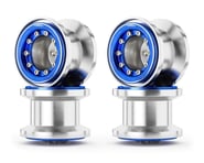 more-results: Treal Hobby 7075 Aluminum Beadlock Wheels for Traxxas® TRX-4MT™ (Silver/Blue)