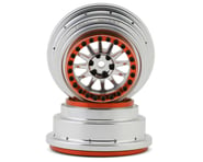 more-results: Treal Hobby Type A Aluminum Beadlock Wheels for Traxxas® UDR® (Silver/Orange)