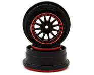 more-results: Treal Hobby Type B Aluminum Beadlock Wheels for Traxxas® UDR® (Black/Red) (2)