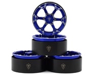 more-results: Wheel Overview: Treal Hobby Type 4P 1.9" 6-Spoke Beadlock Wheels. Constructed from top