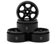 more-results: Treal Hobby Type H 1.9" 6-Spoke Beadlock Wheels (Black) (4)