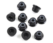 more-results: Team Losi Racing 3mm Flanged Aluminum Locknuts (10) (Black)