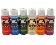 Team Losi Racing Silicone Shock Oil Six Pack (50, 60, 70, 80, 90, 100wt) (2oz) | product-related