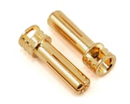 more-results: This is a pack of two TQ Wire 5mm "Flat Top" Male Bullet Connectors. These 6-point gol