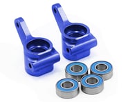 Traxxas Aluminum Steering Blocks w/Ball Bearings (Blue) (2) | product-related
