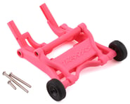 more-results: Traxxas Pink Wheelie Bar Assembly. This wheelie bar mounts to the rear of the car to p