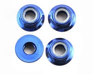 more-results: Traxxas Nuts, 5mm flanged nylon locking (aluminum, blue-anodized) (4)