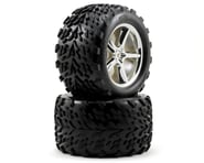 more-results: Traxxas Pre-Mounted Talon Tires w/Gemini Wheels (2) (Chrome)