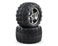 more-results: Traxxas Talon Pre-Mounted Tires w/17mm Gemini Wheels (2) (Black Chrome)