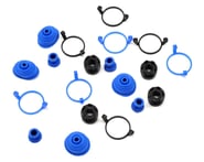 more-results: This is a set of replacement rubber pivot ball caps and dust boots for the Traxxas Rev