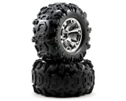 more-results: Traxxas Canyon 3.8" Pre-Mounted Tires w/Geode Wheels (2) (Summit) (Chrome)