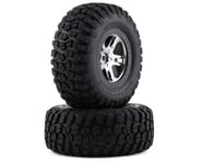 more-results: Traxxas BFGoodrich KM2 Tire w/SCT Rear Wheel (2) (Satin Chrome) (Standard)