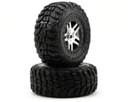 more-results: Traxxas Kumho Venture MT Front Tires (2) (Satin Chrome) (Standard)