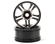 Traxxas Front Wheels (2) (Black Chrome) | product-related