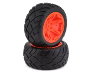 Traxxas Anaconda 2.8" Pre-Mounted Tires w/RXT Electric Rear Wheels (2) (Orange) | product-related
