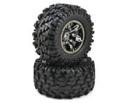 more-results: Traxxas X-Maxx Pre-Mounted Tires & Wheels (Black Chrome) (2)