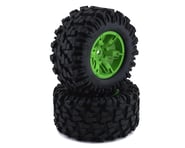 more-results: Traxxas X-Maxx Pre-Mounted Tires & Wheels (Green) (2)