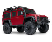 more-results: Traxxas TRX-4 1/10 Scale & Trail Rock Crawler w/Land Rover Defender Body (Red)