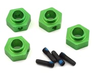 more-results: Traxxas TRX-4 12mm Hex Aluminum Wheel Hubs (Green) (4)