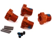 more-results: This is a pack of two replacement Traxxas 17mm Splined Wheel Hub Hexes, in Orange anod