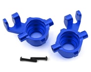 Traxxas Maxx Aluminum Steering Blocks (Blue) | product-related