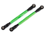 Traxxas WideMaxx Aluminum Toe Link Tubes (Green) (2) | product-also-purchased