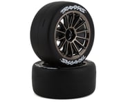 more-results: Traxxas Sticky 2.0" Response Pre-Mounted Tires with Multi-Spoke Rear Wheels. These are