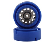 more-results: Traxxas 1.0" Micro Method Beadlock Rims (Blue) (2) (TRX-4M)