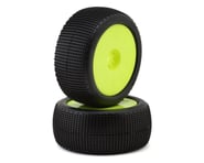 more-results: TZO Tires 402 1/8 Truggy Non-Glued Tire Set (Yellow) (2) (Super Clay)