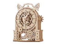 more-results: UGears Vintage Alarm Clock Wooden Mechanical Model Kit. When you move the large gear o