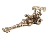 more-results: The UGears Top Fuel Dragster Wooden Mechanical Model Kit is designed to bring the exci