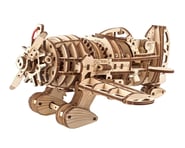 more-results: Mad Hornet Airplane Wooden Mechanical Model Kit. The Ugears Mad Hornet Airplane featur